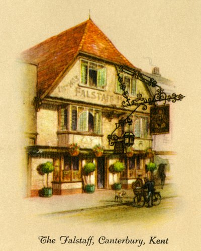 The Falstaff, Canterbury, Kent, 1936. av Unbekannt