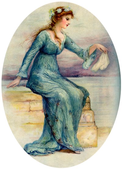 Farväl, 1906 av Unbekannt
