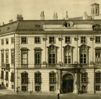 Förbundskansliet, Ballhausplatz, Wien, Österrike, c1935. av Unbekannt