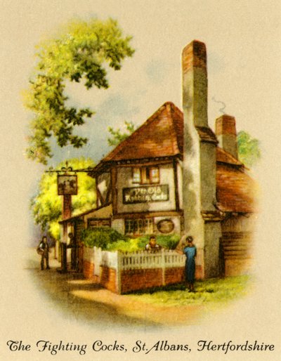 Fighting Cocks, St. Albans, Hertfordshire, 1936. av Unbekannt