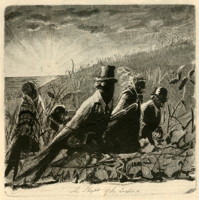 Svalornas flykt, 1882. av Unbekannt