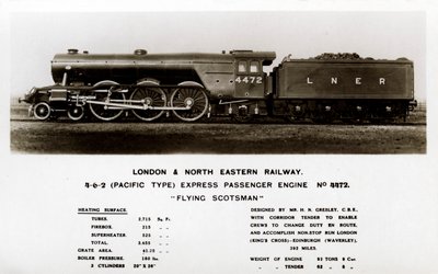 The Flying Scotsman ånglokomotiv, 1900-talet av Unbekannt