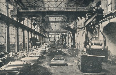 Gjuteriet vid Swindon Works, c1917 av Unbekannt