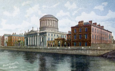 The Four Courts, Dublin, Irland, c1900-c1920s av Unbekannt