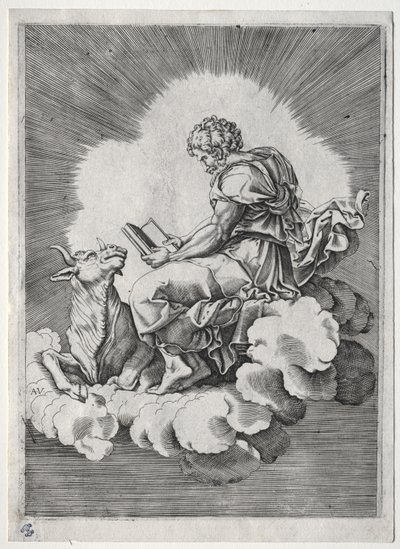 De fyra evangelisterna, ca. 1518. av Unbekannt