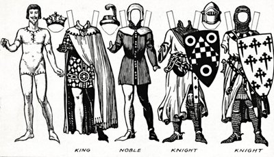 The Gallery of British Costume: Dress Worn in the Reign of the First Edward, c1934 av Unbekannt