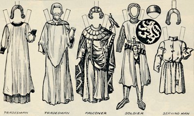 The Gallery of British Costume: What Men and Women Wear In Henry IIIs Time, c1934 av Unbekannt