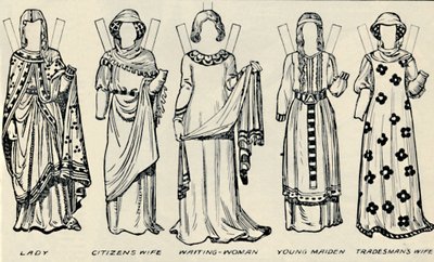 The Gallery of British Costume: What Men and Women Wear In Henry IIIs Time, c1934 av Unbekannt