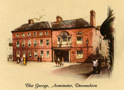 The George, Axminster, Devonshire, 1936. av Unbekannt
