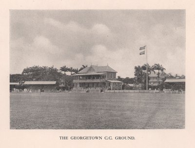Georgetown Cricket Club Ground, Brittisk Guyana, 1910 1912 av Unbekannt