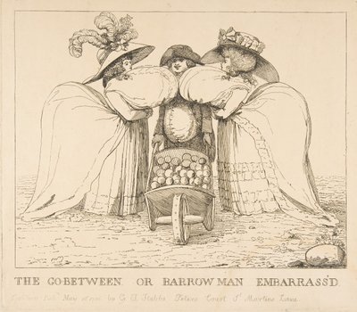 The Go-Between eller Barrow Man Embarrassd, 15 maj 1786. av Unbekannt