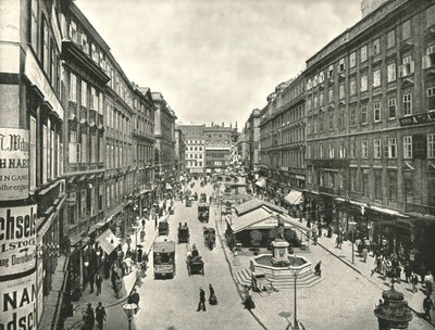 The Graben, Wien, Österrike, 1895. av Unbekannt