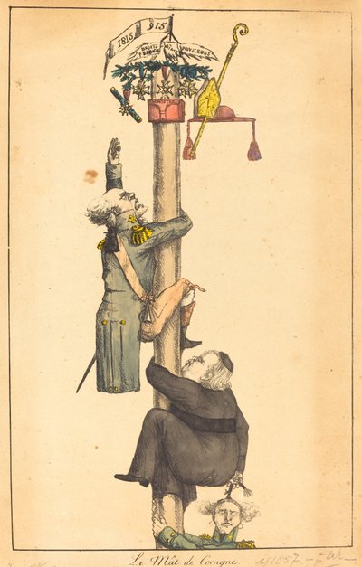 Den feta stolpen, 1815. av Unbekannt
