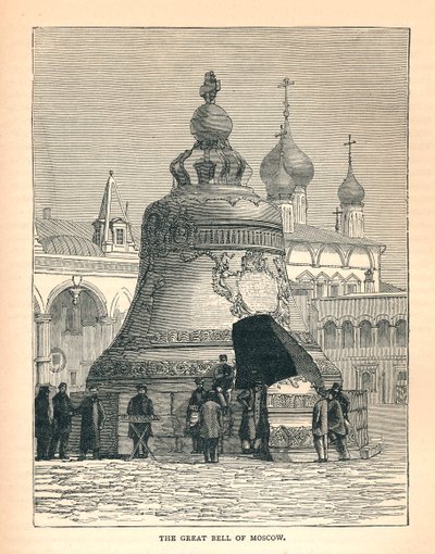 Den stora klockan i Moskva, 1893 av Unbekannt