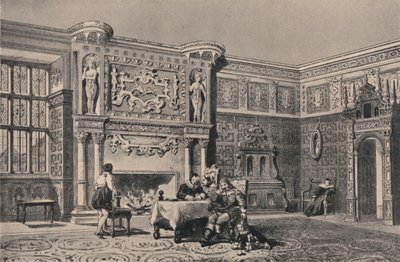 The Great Chamber, Montacute, Somerset, 1915. av Unbekannt