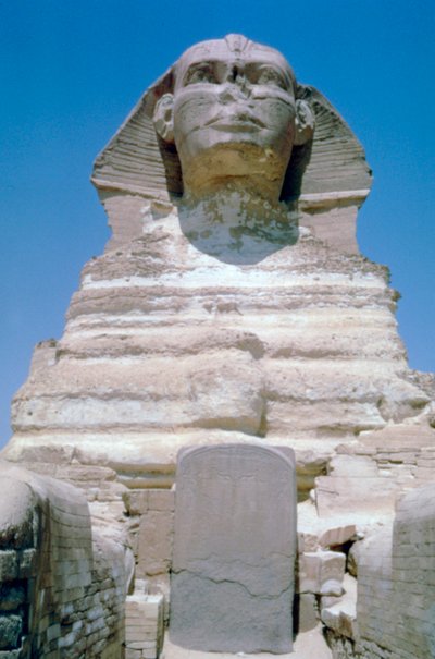 Den stora sfinxen i Giza, Giza-platån, Egypten av Unbekannt