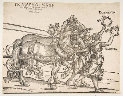 The Great Triumphal Car, åtta ark.n.d. av Unbekannt