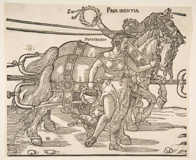 The Great Triumphal Car tredje blad.n.d. av Unbekannt