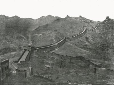 The Great Wall, Pekin, Kina, 1895. av Unbekannt