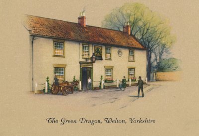 The Green Dragon, Welton, Yorkshire, 1939 av Unbekannt
