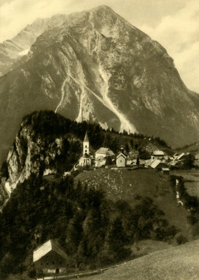 Grimmingen, Pürgg, Steiermark, Österrike, c1935. av Unbekannt