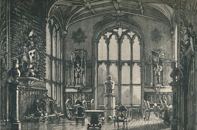 Vaktrummet, eller vapenhuset, 1895 av Unbekannt