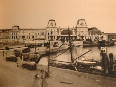 Hamnstationen, c1928 av Unbekannt