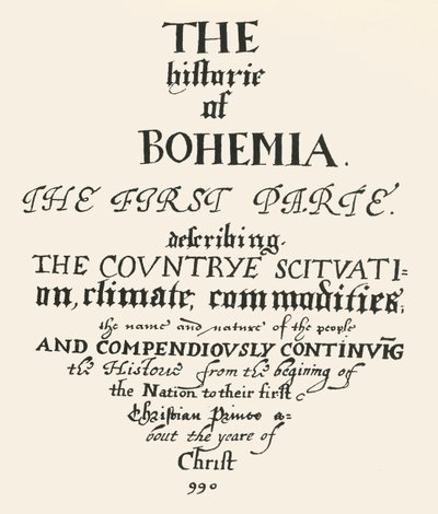 Historien om Böhmen, 1619-1620, 1947. av Unbekannt