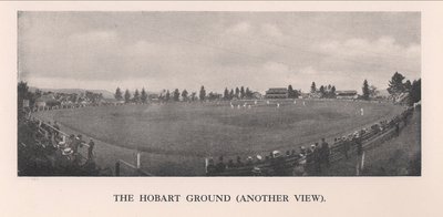 Hobart Cricket Ground, Tasmanien, Australien, 1912 av Unbekannt