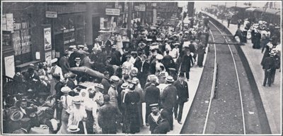 Holiday Exodus from London, 1906 av Unbekannt