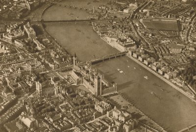 Den heliga ön Thorney med dess gamla kloster som det ser ut idag, c1935. av Unbekannt