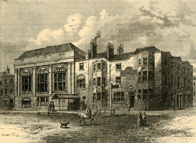 The Horns Tavern, Kennington, 1820, c1878. av Unbekannt
