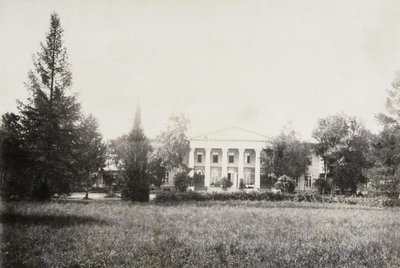 Huset på Levashovs Estate Aspen Grove, 1885 av Unbekannt