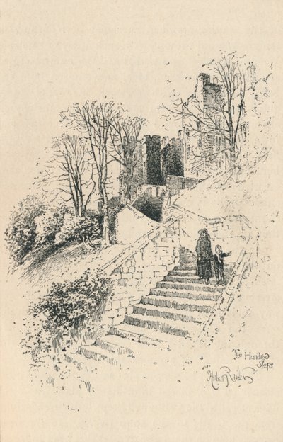 De hundra stegen, 1895 av Unbekannt