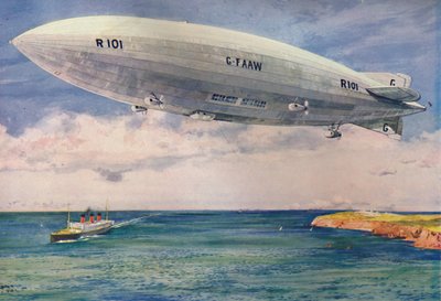 Den ödesdigra R101, 1927 av Unbekannt