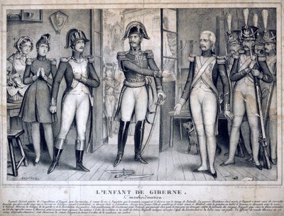 Insubordinationen, 1800-talet av Unbekannt
