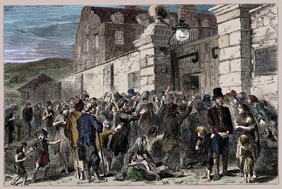 Den irländska hungersnöden, 1845-1849, 1900 av Unbekannt
