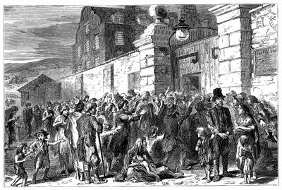 Den irländska hungersnöden, 1845-1849, 1900 av Unbekannt