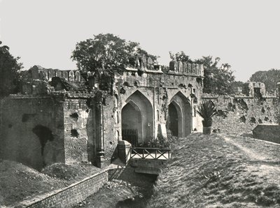 Kashmiri-porten, Delhi, Indien, 1895. av Unbekannt