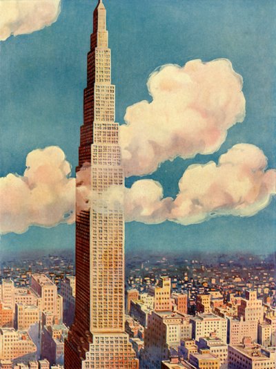 Kungen av skyskrapor - Larkin Tower, c1930. av Unbekannt