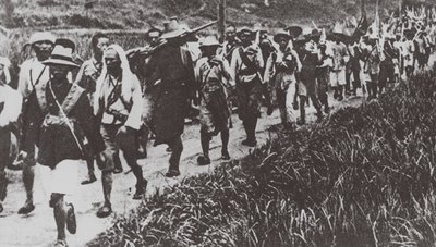 Kuomintang-trupperna erövrade Peking i juni 1928 av Unbekannt