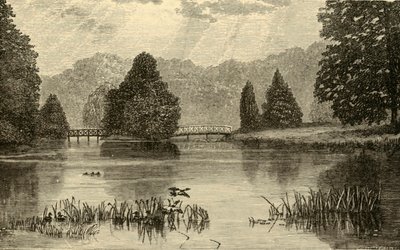 Sjön, Blenheim, 1898. av Unbekannt