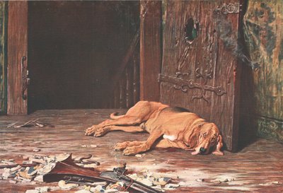 The Last of the Garnison, c1875, c1902. av Unbekannt