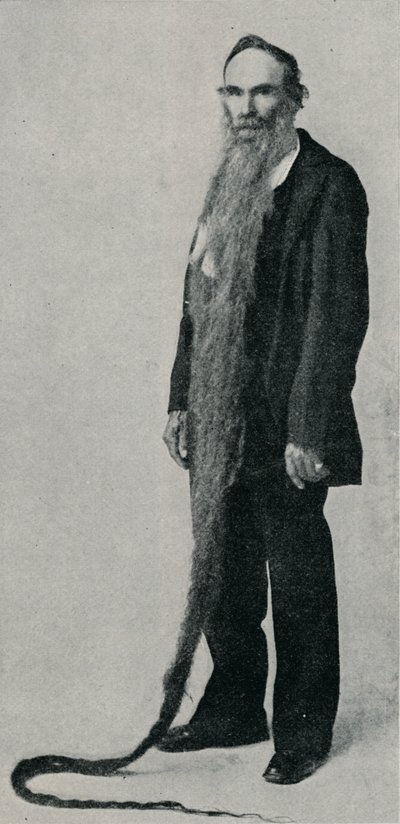 Det längsta skägget på rekord, 1896, 1910 av Unbekannt