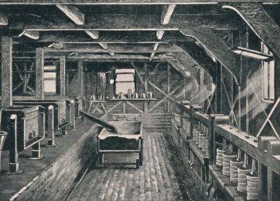 The Longford Cheese Factory, Derbyshire, c1881, 1904 av Unbekannt