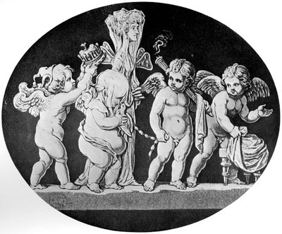 Amors och Psyches äktenskap, 1797 av Unbekannt