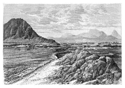 Marsha-passet, norr om Kandahar, Afghanistan, 1895 av Unbekannt