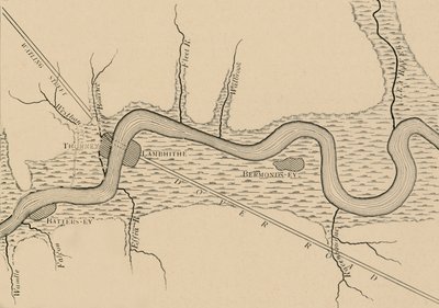 The Marshes of Early London, 1908 av Unbekannt