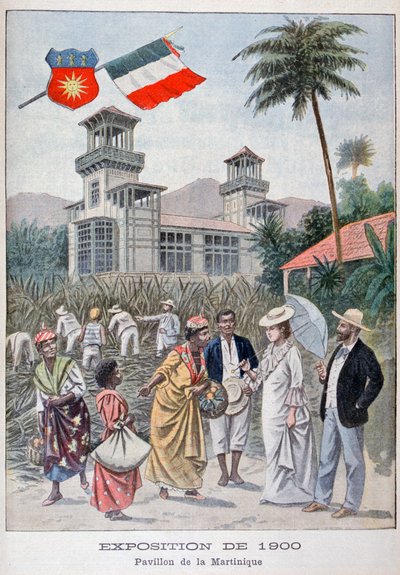 Martinique-paviljongen vid världsutställningen 1900, Paris, 1900 av Unbekannt