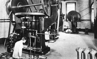 Medal Press, Royal Mint, Tower Hill, London, tidigt 1900-tal av Unbekannt